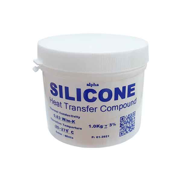 سیلیکون آلفا مدل alpha SILICONE 1Kg 0 alpha silicone heat transfer compound 1kgr